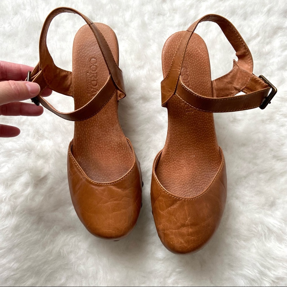 Cordani Zori Mule - Calzature Leather And Wood Clogs - Picture 2 of 9